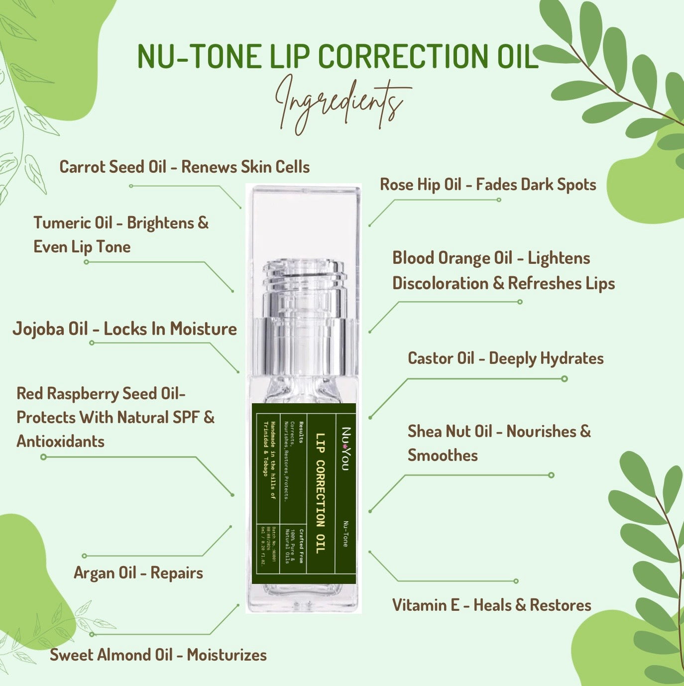 Nu-Tone Lip Correction Oil - Daytime